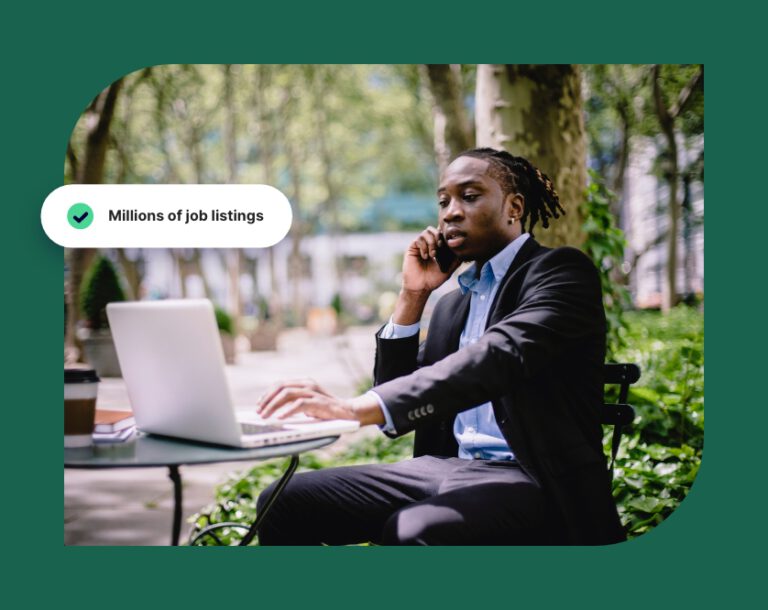 Job search, Connect My Career feature.