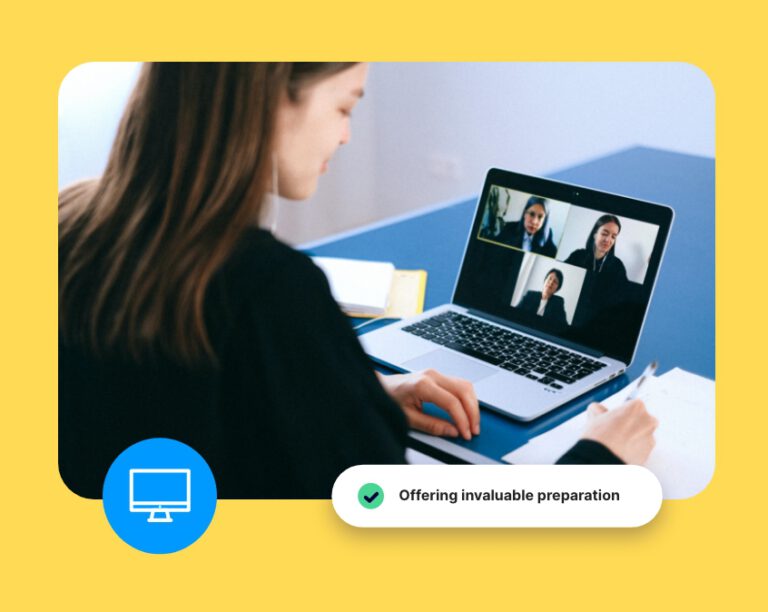 E-learning, Connect My Career feature.