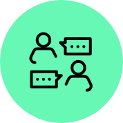 Connect My Career 1-2-1 careers advice and coaching icon.